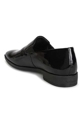 Men Black Slip Ons