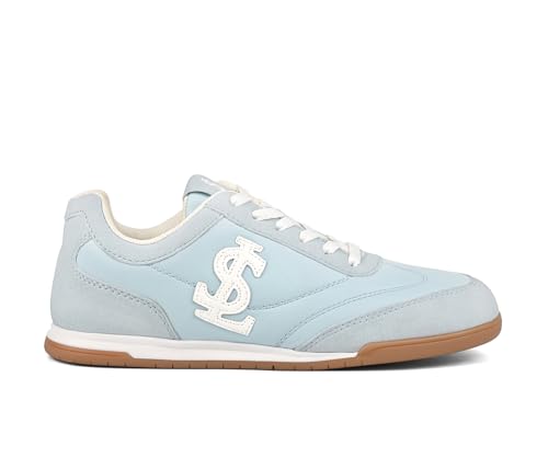 LOUIS STITCH Women’s Sky Blue Casual Lightweight Sneakers | Ortholite Cushioned Comfort | Dual-Color TPR Sole | Lightweight & Comfortable Casual Lace-Up Shoes | LSD-SNK-NBL-SB | UK-4