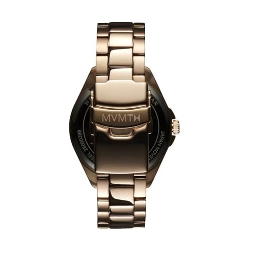 MVMT Women's Analog Rose Gold Dial Rose Gold Band Stainless Steel Watch