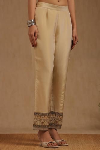 Soch Women's Tissue Salwar Suit Set (EWA5CD22267_Beige
