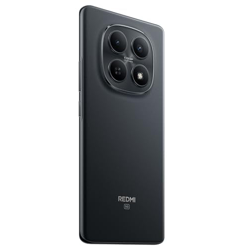 REDMI Note 15 5G (Black, 8GB RAM 128GB Storage) | 108MP OIS Camera | Snapdragon 6 Gen 3 | 17.2cm Tough Curved AMOLED Screen | 5520mAh Battery | 45W Fast Charging