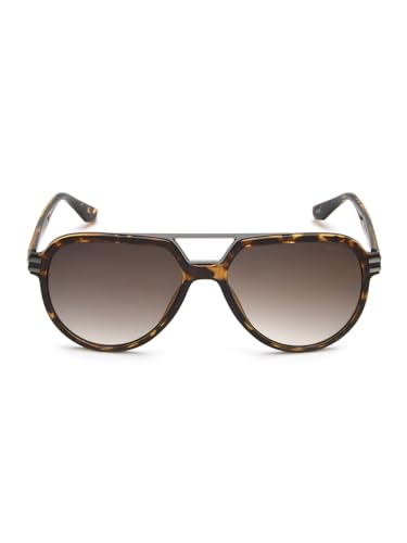 IDEE 100% UV protected sunglasses | Men | Pilot | Full Rim | Gradient | Brown-Frame | Brown-Lens | Large
