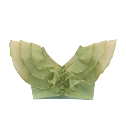 Hopscotch Girls Cotton Blend Ethnic Sets in Green Color For Ages (5-6 Years)