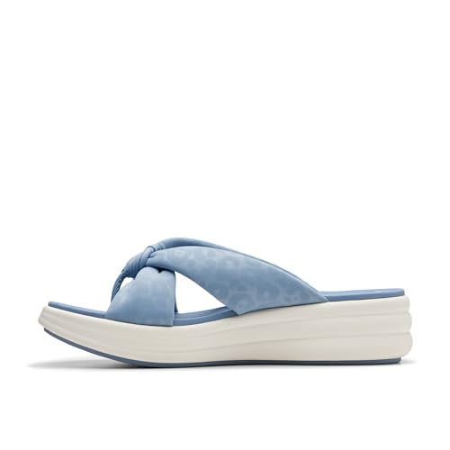 Clarks Women's Drift Ave, Denim Blue Textile, 8.5 UK