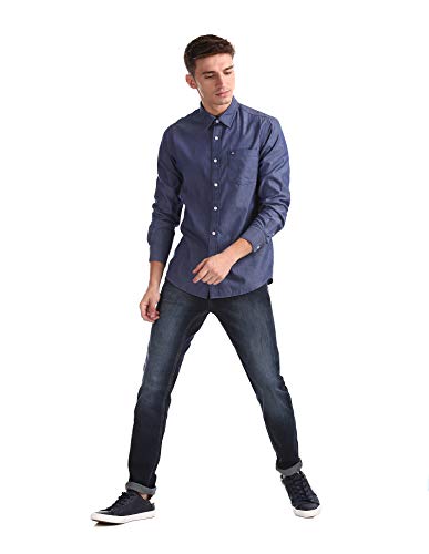 U.S. POLO ASSN. Men's Skinny Fit Jeans (UDJC0052_Blue_38)
