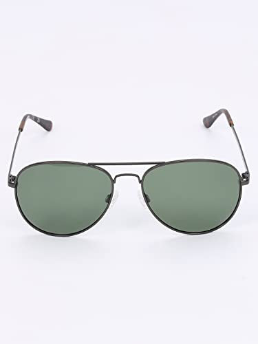 Skechers Men Aviator Grey Polarized Sunglasses, Large