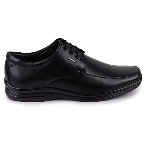 Bata Men's Synthetic Black Formal Lace-up Shoes 821-6003-40
