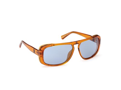 Guess 100% UV protecetd | Large | Full Rim | Rectangular | Frame: Blue | Lens: Blue