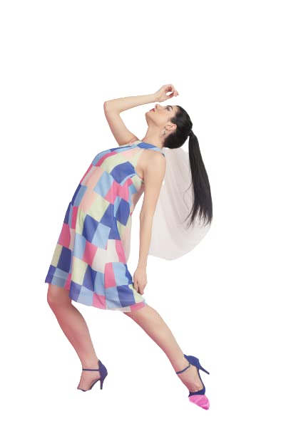 The Grooming Collection - Georgette Halter Shift Dress (X-Large)