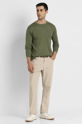 American Eagle Men Green Crew Neck Sweater