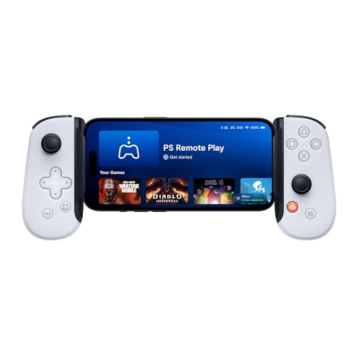 Backbone 2nd Gen PlayStation Edition Online Game Services Console for Android and iPhone 15 Series (USB-C) Turn Your Phone into a Gaming Console - Play PlayStation, Xbox, Call of Duty & More