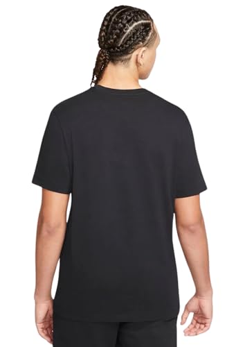 NIKE Men's Athletic Fit T-Shirt (DZ4569-010_Black