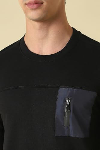 Allen Solly Mens Sweatshirt Black