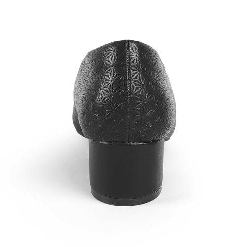 tresmode TREROY Women's Sandals Leather Black, 6 UK / 39 EU - Round Toe Ladies Footwear Soft Comfortable Sandals