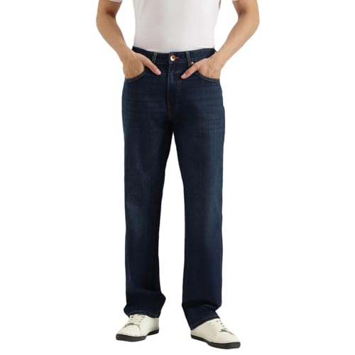 United Colors of Benetton Men's Comfort Jeans (25A4REJE1313I901_Blue