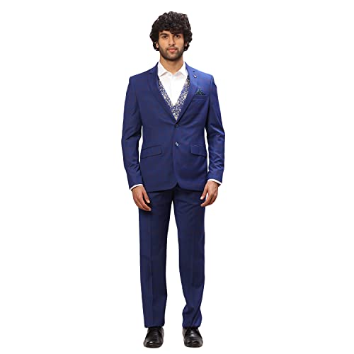Park Avenue Dark Blue Suit (Size: 38)-PMDL04447-B6