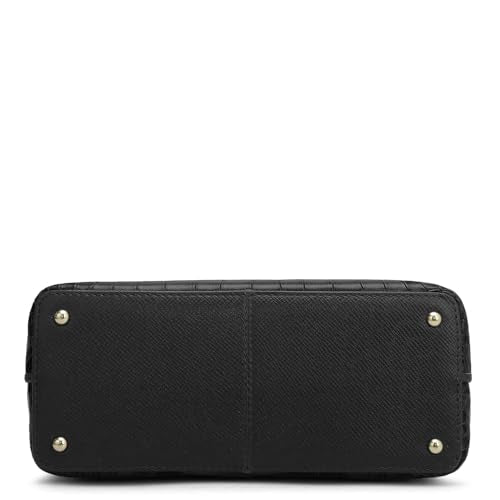 Da Milano Genuine Leather Black Sling (Small) (01915)