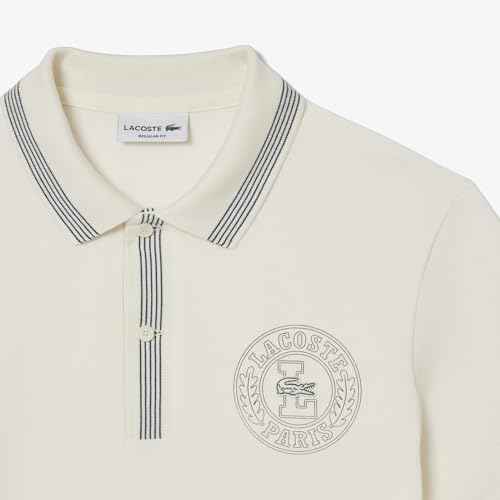 Lacoste Men's Regular Fit Polos (PH9960ARS_White
