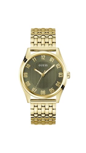 Guess Tate Round 42mm Green Dial Analog Men Watch - GW0895G2
