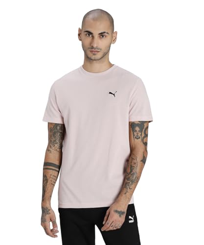 Puma Men's Printed Slim Fit T-Shirt (846655_Intense Red