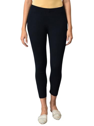 W for Woman Deep Navy Winter Leggings (Size: M)-24NOW62080-217479