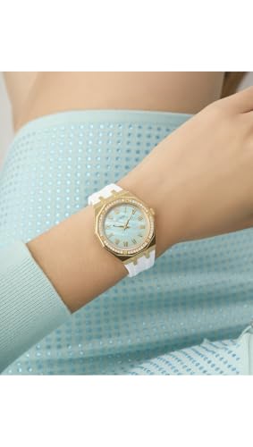 GUESS Analog Green Dial Women's Watch-GW0872L1