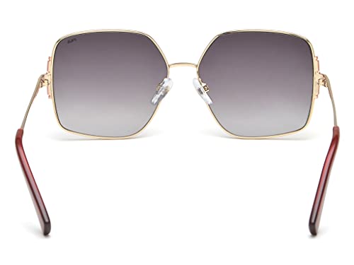 Fila eyewear 100% UV protected wayfarer sunglasses for women| Size medium with grey gradient polycarbonate lens