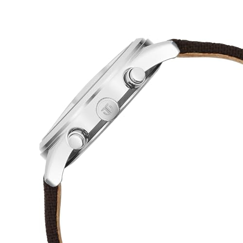 Titan Wrist with Quartz Multifunction Brown Dial Brown Leather Strap Watch for Men - NT1805SL12