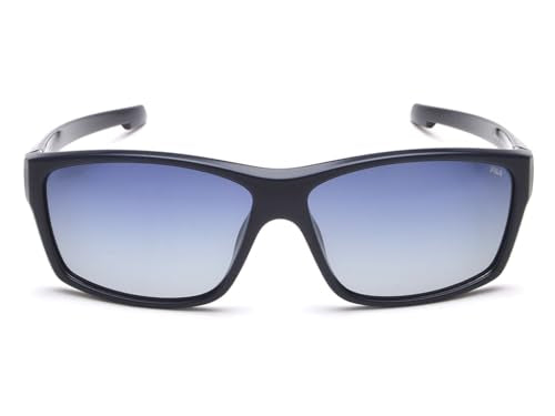 FILA sunglasses| 100% UV protected | Gradient | Full Rim | Sports | Men | Large | Shiny Dark Blue Polycarbonate Frame | Blue Gradient TAC Lens