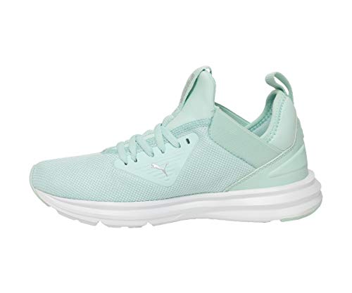 Puma Women's Enzo Beta Wn s Fair Aqua White Running Shoe-4 Kids UK (4060979038486)