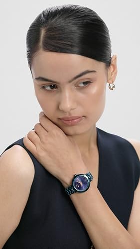 Armani Exchange Analog Blue Dial Women's Stainless Steel Watch-AX5175