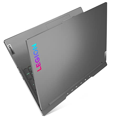 Lenovo Legion 7 Intel Core i9-12900HX 16" (40.64cm) QHD IPS 165Hz 500Nits Gaming Laptop (32GB/1TB SSD/Win 11/Office 2021/NVIDIA RTX 3080Ti 16GB/Alexa/3 Month Game Pass/Storm Grey/2.53Kg), 82TD009KIN