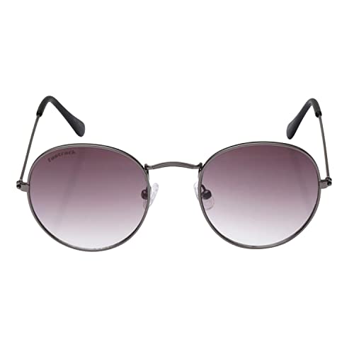 Fastrack Purple Round 100% UV protected Sunglasses for Unisex