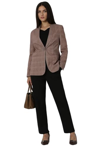 Van Heusen Women's Blazer (VWBZFRGP798299_Brown