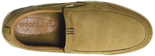Woodland Men's Camel Leather Loafer (OGCC 3483119)