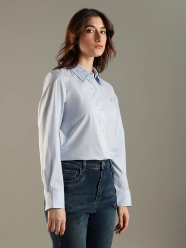 Solid Regular Fit Cotton Shirt