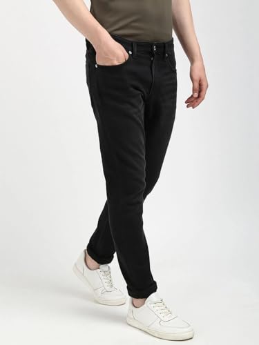 Calvin Klein Jeans Men's Tapered Jeans (J3264171BY_Washed Black