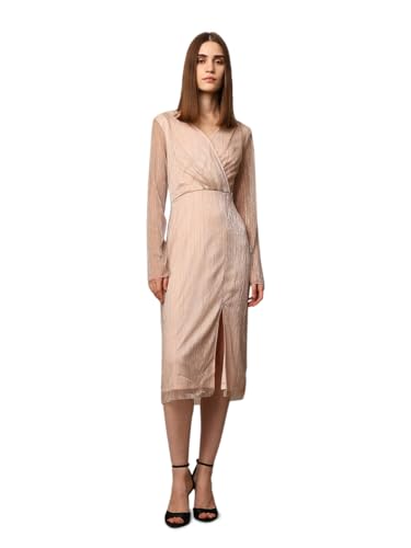 ONLY Women Fit and Flare Pink Dress