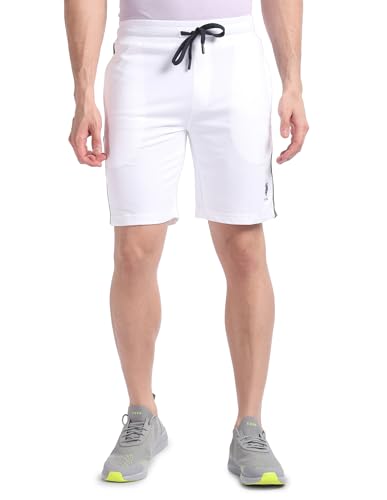 U.S. POLO ASSN. Men's Hybrid Shorts (LS003-PL_White