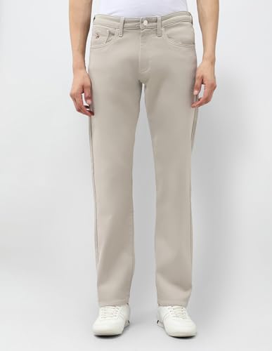 U.S. Polo Assn. Denim Co. Men's Harold Slim Straight Fit Color Denim Jeans