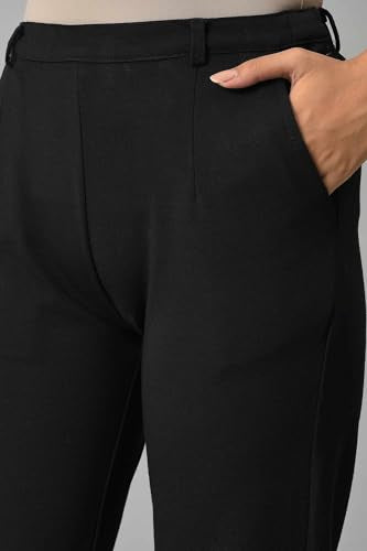 W for Woman Women's Regular Trouser (22FEW61492-210681W_Black