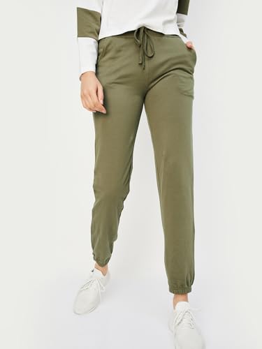 Max Women's Regular Fit T-Shirt (SU24YCPSC06OLIVE Green_Olive