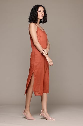 Aarke Ritu Kumar Pink Sitara Kaftan Dress with Camisole