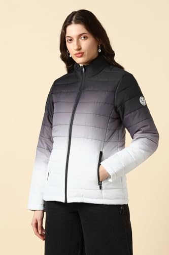 Women Grey Textured Casual Jacket