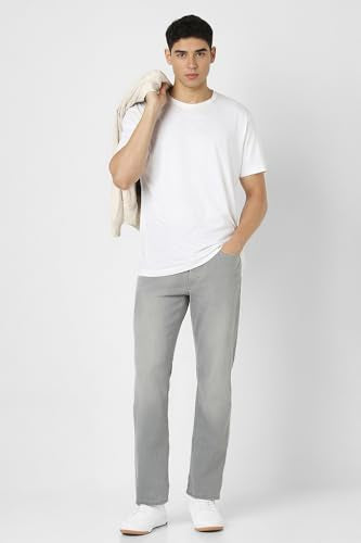 Van Heusen Men's Regular Jeans (VXDNCRTFG08236_Grey