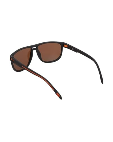Carlton London Brown with Orange Toned Brown Polarised Lens Sunglass for men