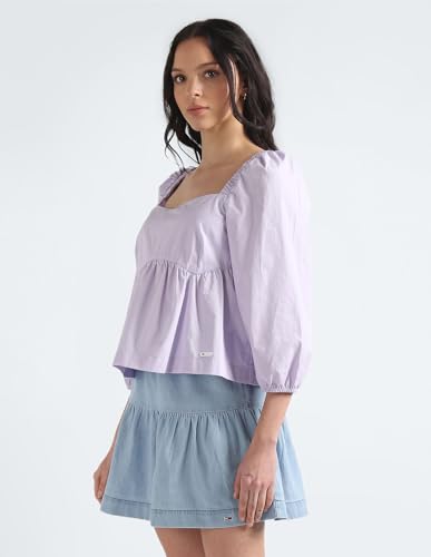 Tommy Helfiger Purple Color Womens TOP (XS)