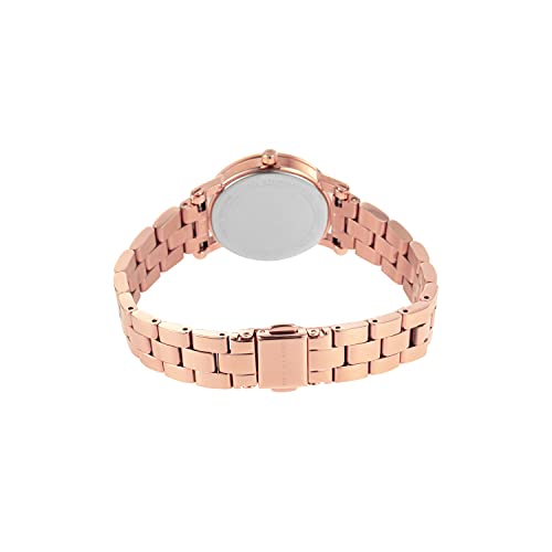 Michael Kors Norie Analog White Dial Gold Band Women's Stainless Steel Watch-MK3558