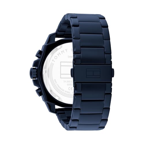 Tommy Hilfiger Morgan Quartz Analog with Blue Dial Blue Stainless Steel Strap Watch for Men - TH1710691