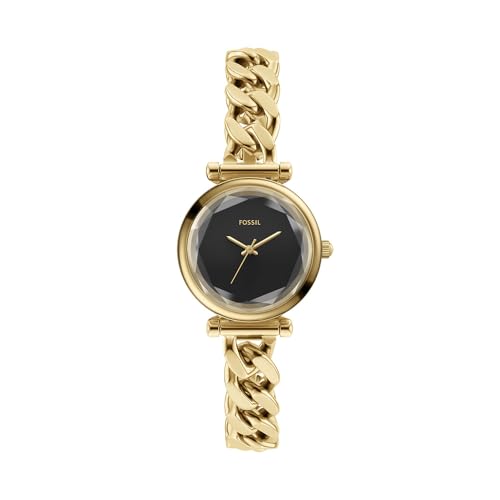 Fossil Carlie Gold Quartz Stainless Steel Watch ES5440
